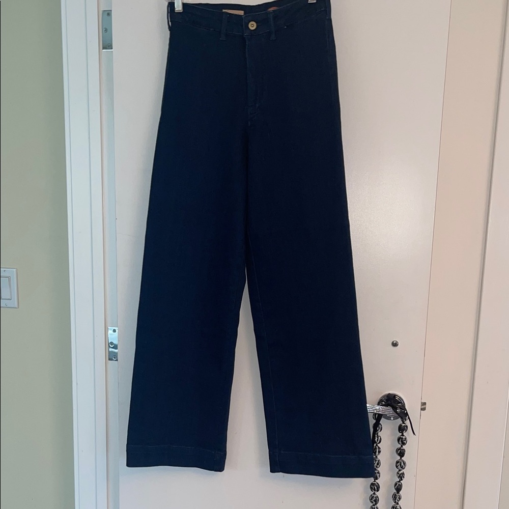 Pilcro Dark Blue Denim Trousers